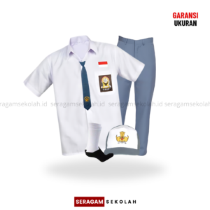 SERAGAM SMA 1 SET KOMPLIT COWOK