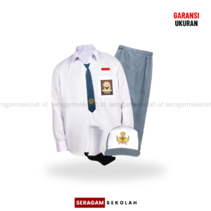 SERAGAM SMA 1 SET KOMPLIT CEWEK